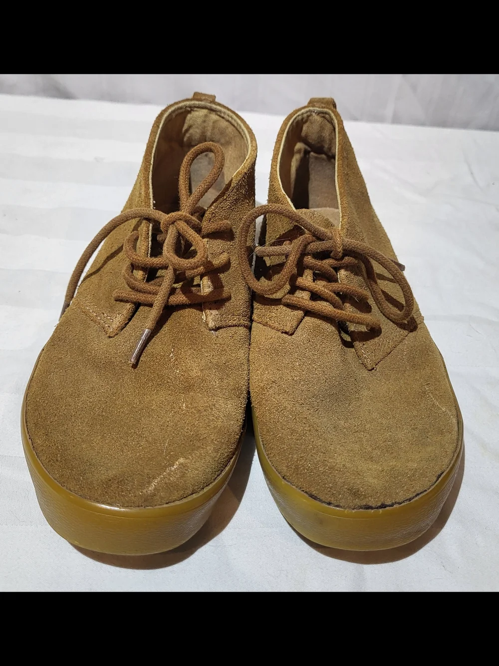 Kids GAP Tan Suede Dress Shoes